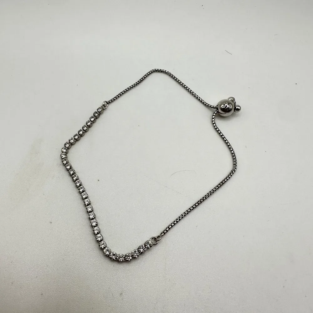 Pandora Rhinestone‎ and adjustable tennis bracelet!
